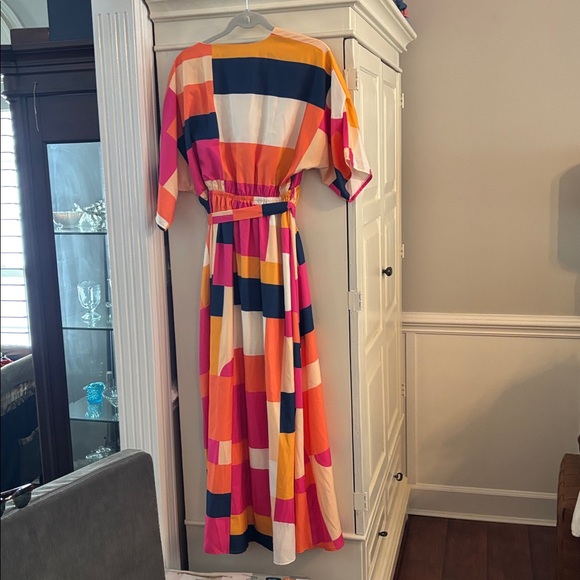TCEC Multicolor Patchwork Maxi Dress - Picture 3 of 3